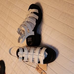 Madden NYC sandals- white